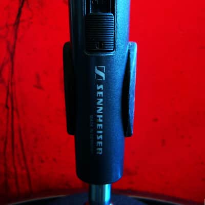 Vintage 1990's Sennheiser E815S dynamic cardioid microphone Low Z w mic clip image 6