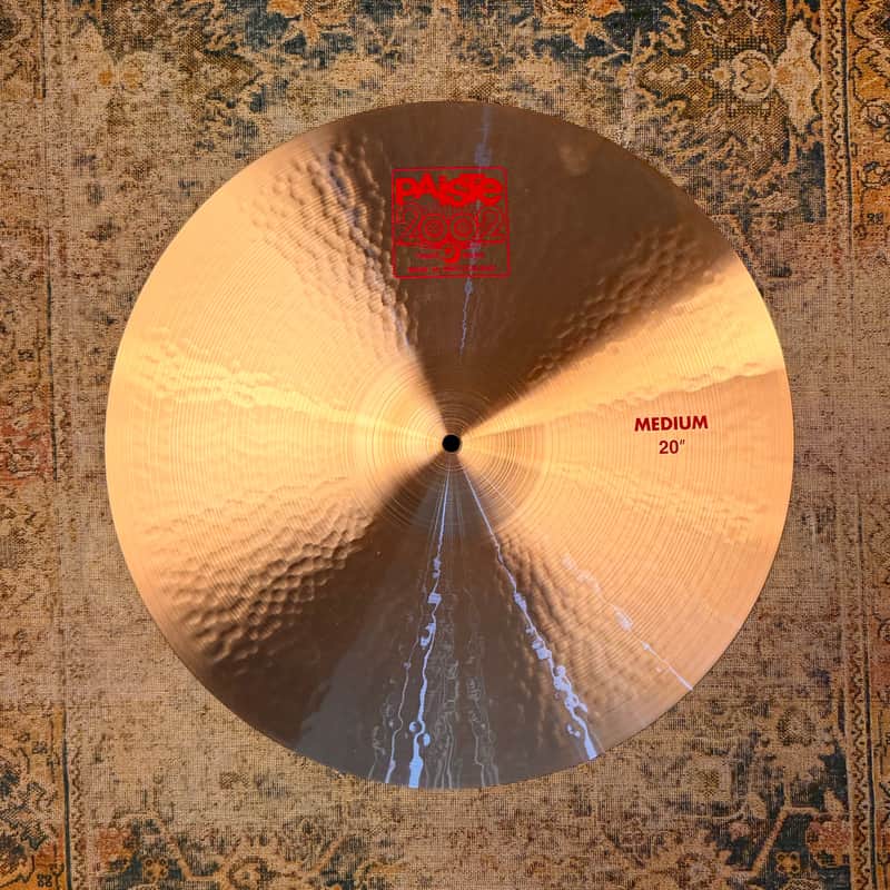 Paiste 2002 MEDIUM 20” Crash Ride PERFECT! Famous FULL Iconic Tone! 2036 g Don’t Pay $470! image 1