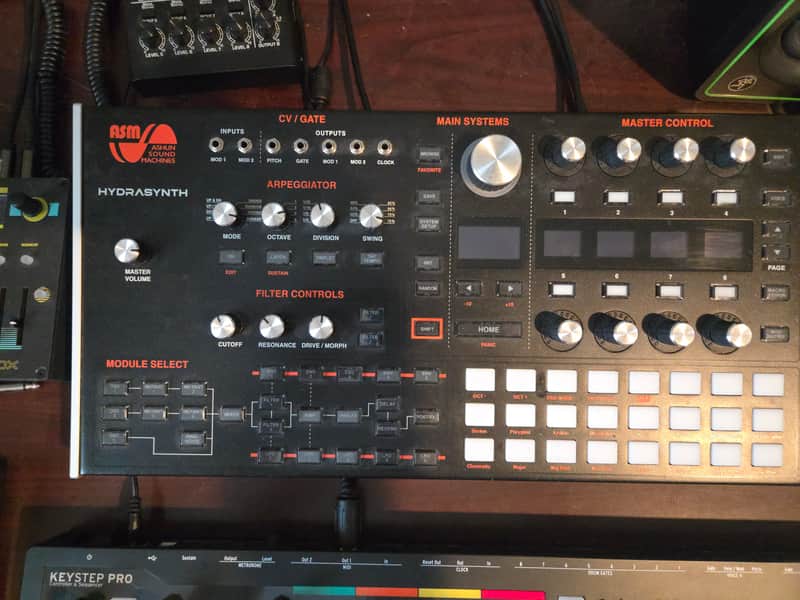 ASM Hydrasynth Desktop Polyphonic Synthesizer 2020 - Black image 1