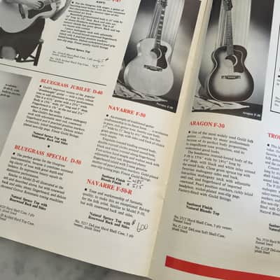 Guild Catalog, Amplifier Catalog Supplement, Catalog Price List, Strings Price List VINTAGE Rare Case Candy Starfire Capri Polara Thunderbird image 5