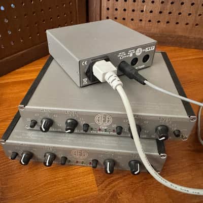 AEA TRP Ribbon Mic Preamps (Pair) w/ Original 3-Output Power Supply – Excellent Studio Condition image 2