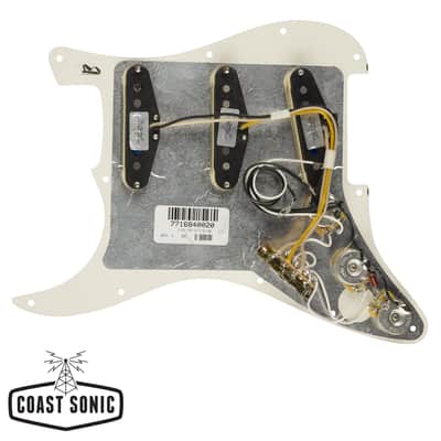 Fender Pre-Wired Strat Pickguard, Custom Shop Fat '50s SSS image 2