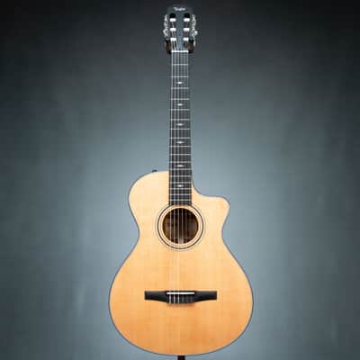 Taylor 312ce-N Grand Concert Classical Acoustic Electric Guitar - 1204136055 image 3