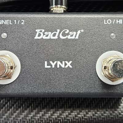 Bad Cat Lynx 2-Channel 50-Watt Hi Gain Modern Voiced Guitar Head - Black image 11