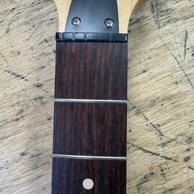 Used Warmoth GN-W Modern Tiltback 59 Roundback Electric Guitar Neck and Tuners image 4
