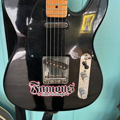 Cort Telecaster 1980's Black Tele image 2