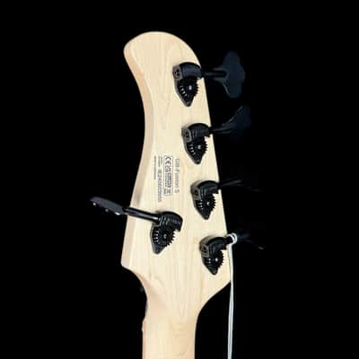 Cort GB-Fusion 5 String Bass Guitar in Antique Brown Burst w/Gigbag image 7