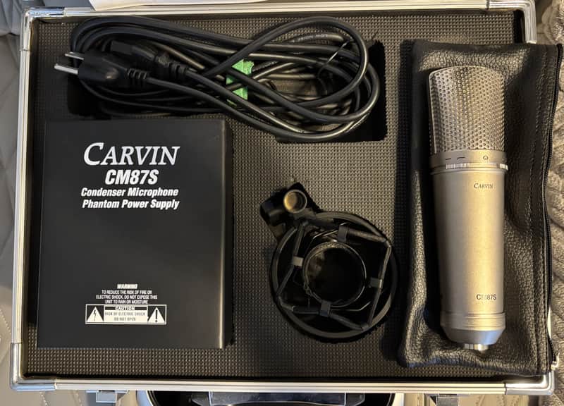 Carvin CM-87S Large Diaphragm Condenser Microphone image 1