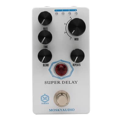 Mosky Audio Super Delay Pedal,Analog-style Tape Delay Effect,price include the import duty for US buyer image 1