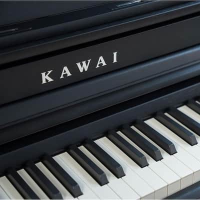 Kawai CA401 WH Digital Concert Piano with Grand Feel compact Wooden Key Keyboard Action and Built in Bluetooth MIDI,Premium Satin White image 2
