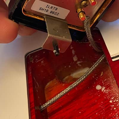 Hamer Vector Korina Flying V GVKS Brazilian Rosewood 2005 Cherry Transparent image 23