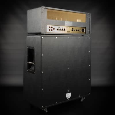 2011 Marshall YJM100 Yngwie Malmsteen Signature with Marshall 1960AHW 100 Cab - Black | Made in UK Limited Edition Handwired Plexi Half Stack 2-Channel 100-Watt Guitar Tube Amp Head Top Cab Power Attenuator image 10