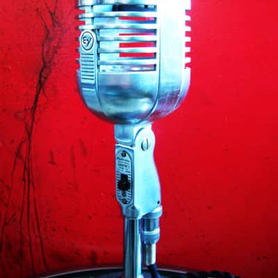Vintage 1940's Electro-Voice 726 LED lamp mod Cardine I Cardioid Dynamic Microphone Display works 725 730 731 image 7