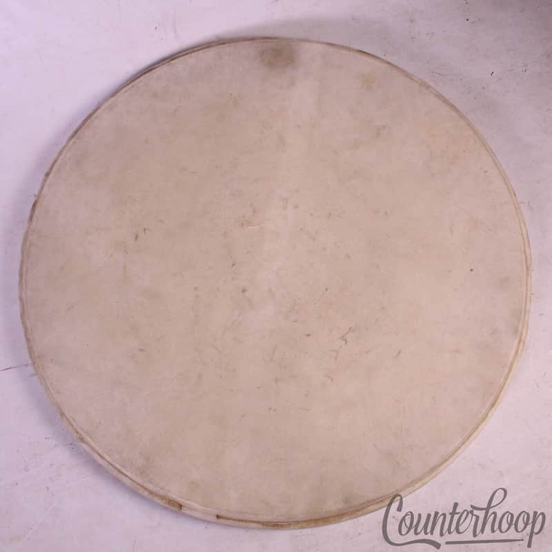 *Ludwig 17"Calf Skin Parade Drum Head Resonant Vintage 50s Snare/Tom WFL Batter* image 1
