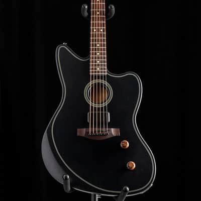 Fender Acoustasonic Standard Jazzmaster Black image 1