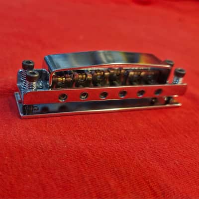 Roller saddles bridge for Rickenbacker guitar image 3