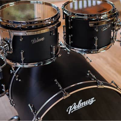 Polmuz Maple Model 1 - 22/10/12/16 - Satin Flat Black Mate Wax image 2