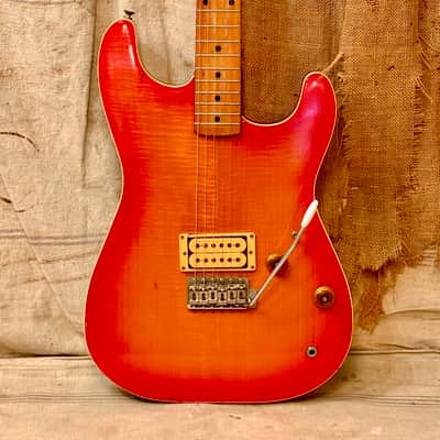 Tokai VS-60 Springy Sound 1981 - Sunburst Flame Maple Top | Reverb