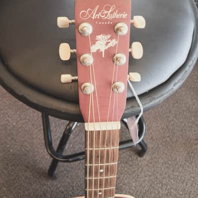 Art & Luthier AMI Parlor 2002 - Burgundy burst image 6