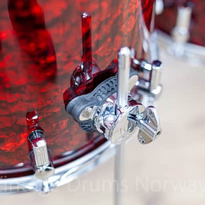 Sonor Momentum Maple Red Pearl 5pc Shell Pack – Made in Germany – New image 16