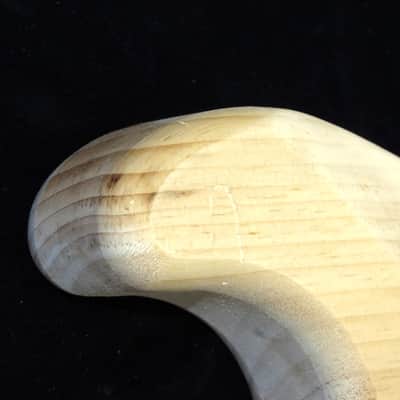 Aged Barnwood Pine Strat Style body - 2lbs11oz #3683  *IMPORT CHARGES INCLUDED image 7