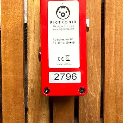Immagine Pigtronix Octava Micro Octave Fuzz 2010s - Red - 2