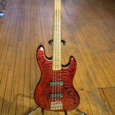 USA Spector Coda Deluxe 4 String NAMM Display Bass #115 image 3