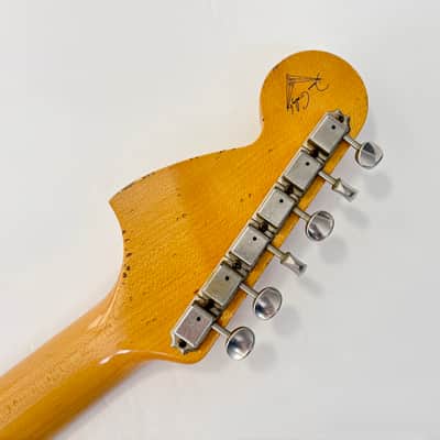 Fender Stratocaster 66 Relic Masterbuilt Dennis Galuszka Custom Shop 2014 Chrome Red image 13