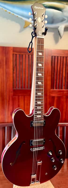 Epiphone Riviera 2021- Cherry image 1