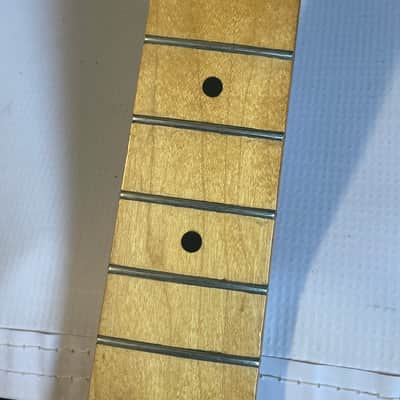 1988 Fender USA American Stratocaster Plus Loaded Guitar Neck 22 Fret Maple FB image 13