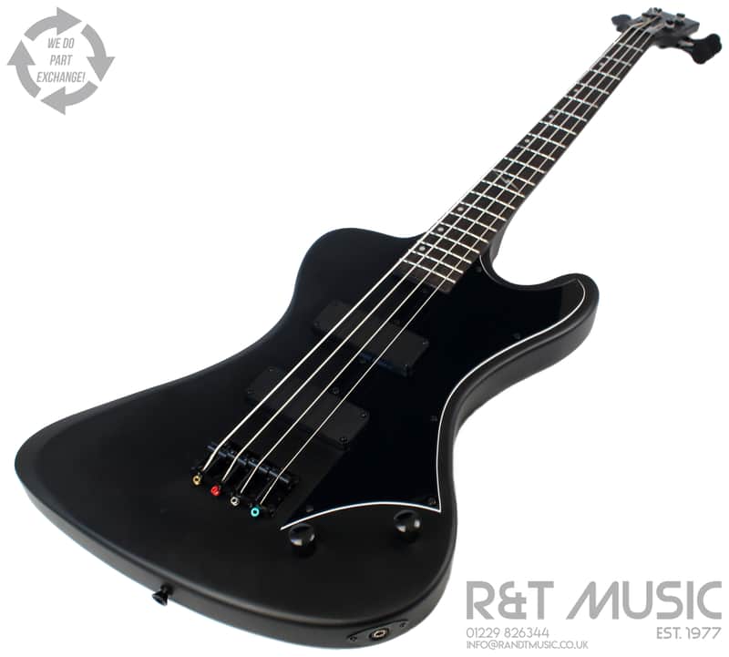 Boult RD-Style Bass Guitar in Satin Black image 1