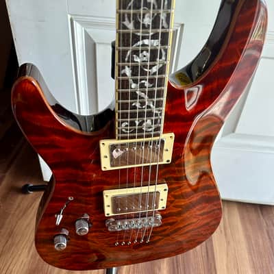 Schecter C-1 Classic Left-Handed 2003 - 2018 - Antique Amber image 1