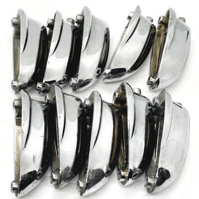 10 Vintage 60s/70s/80s Slingerland #566 Large Lugs with Mounting Screws - SLL-204-L image 5