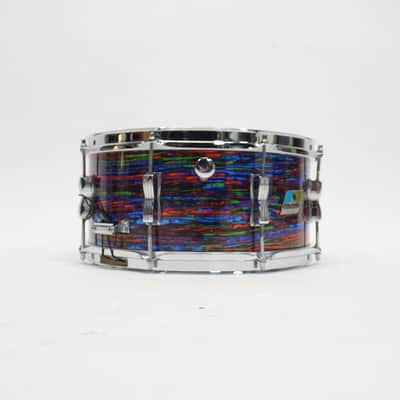 LUDWIG CLASSIC 14"x 6.5" PSYCHEDELIC RED SNARE DRUM 1970s - Psychedelic Red image 3