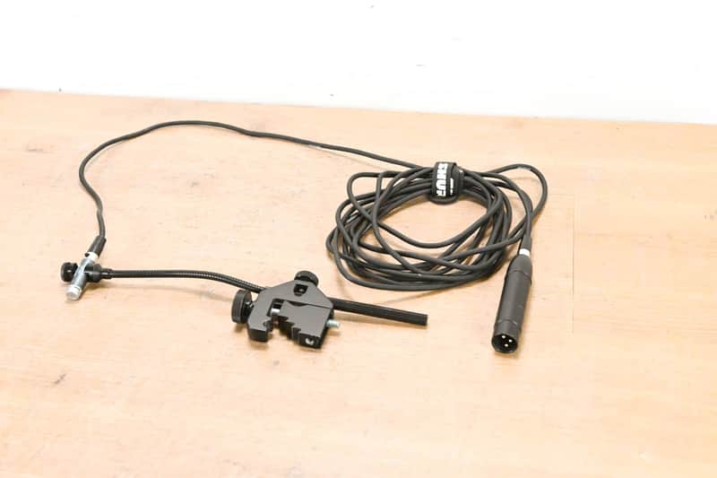 Shure BETA 98A Miniature Condenser Instrument Microphone w/ Drum Mount CG0140G image 1