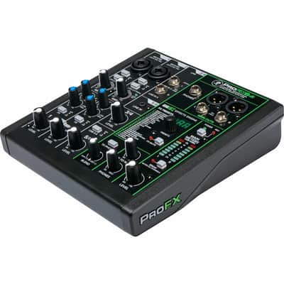 Mackie ProFX6v3 6 Channel Pro Analog Live/Recording Mixer Effects & USB - Open Box Mint image 3