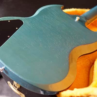 Gibson Custom Shop CME 1963 SG Special Reissue Pelham Blue Murphy Lab Ultra Light Aged 2020 image 20