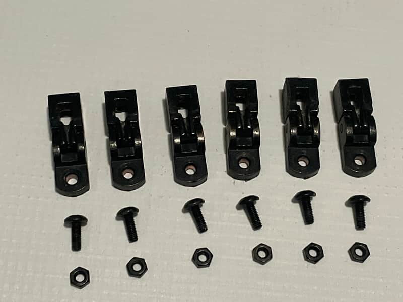 1987-88 Charvel Jackson Model Guitar JT-6 JT6 Tremolo Floyd Rose Saddles & Screws image 1