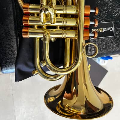CarolBrass Pocket Flugelhorn / Taylor Phat Puppy 2024 - Polished / Lacquered image 11