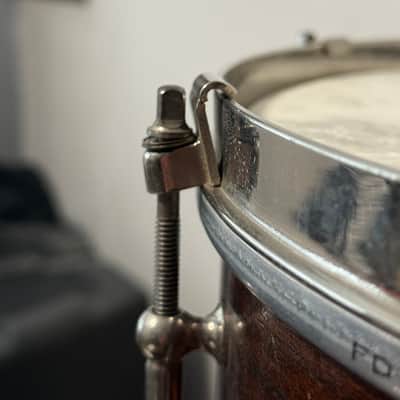Ludwig & Ludwig 8-lug solid mahogany-1922 image 6