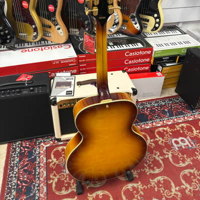 D'Angelico Style B 2025 - Dark iced tea burst image 5
