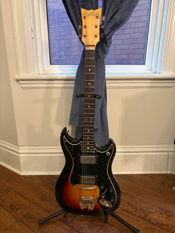 Hagstrom H-IIN 70s  - Sunburst image 1