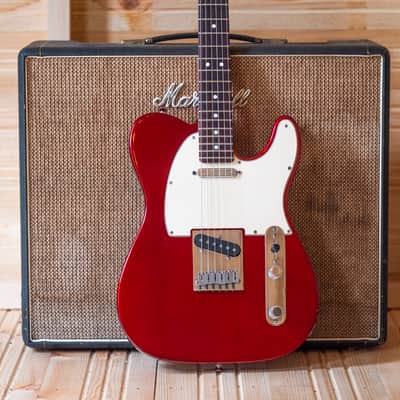 2006 Fender USA American Standard Telecaster - in Chrome Red image 4