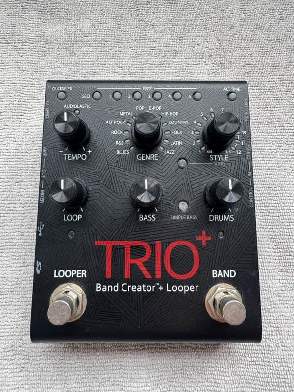 DigiTech TRIO Plus Band Creator + Looper 2016 - Present - Black image 1