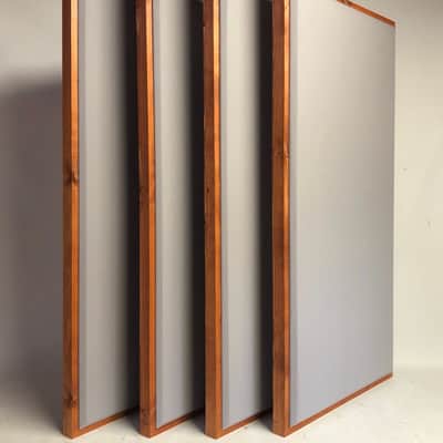 Custom Framed Acoustic Panels (SET OF 4) 4ft x 2ft x 2.5in image 7