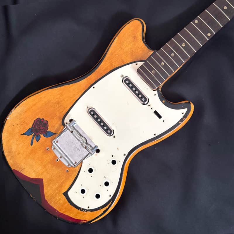 Gibson Kalamazoo KG-2 Texas Rose Project - Includes Pickguard, Tuners, Nut - Guild Surfliner Single Coil Pickups - Vintage Bridge Tailpiece - 1966 image 1
