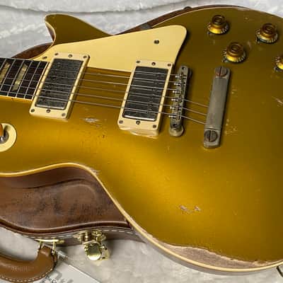 NEW! Gibson Custom 1957 Les Paul Standard - Mustard Gold, Ultra Heavy Aged - Limited Edition 2026 Custom Collection - 8.65lbs - IN-STOCK! - Authorized Dealer - G07558 image 9