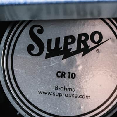 USED Supro 1970RK Keeley Custom 25-Watt 1x10" Guitar Combo blue rhino image 7