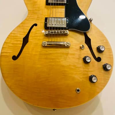 Gibson ES-335 Block Figured Antique Natural image 2