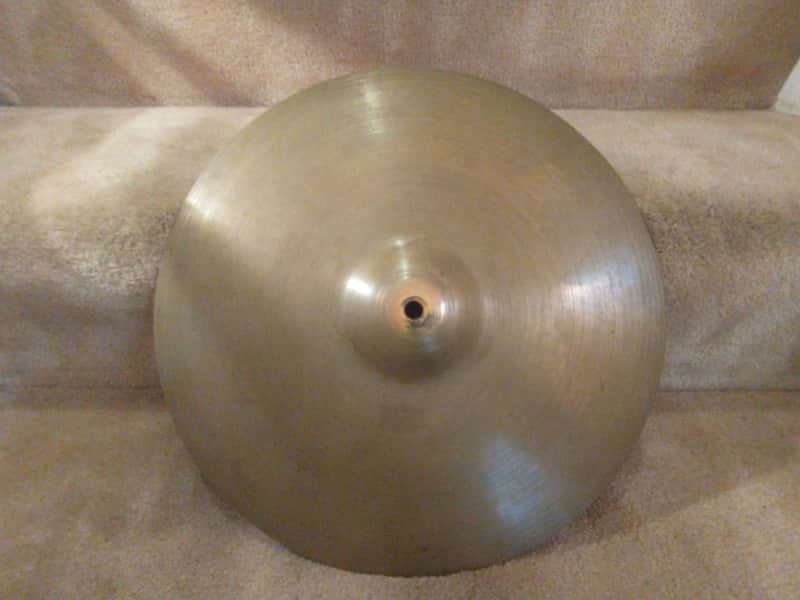 Zildjian Vintage Avedis 14 inch 813 gram lightweight crash or hi hat cymbal, 1960s - excellent! image 1